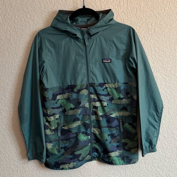 SOLD: Patagonia Kids Light & Variable Hoody Windbreaker XL - Picture 1 of 10